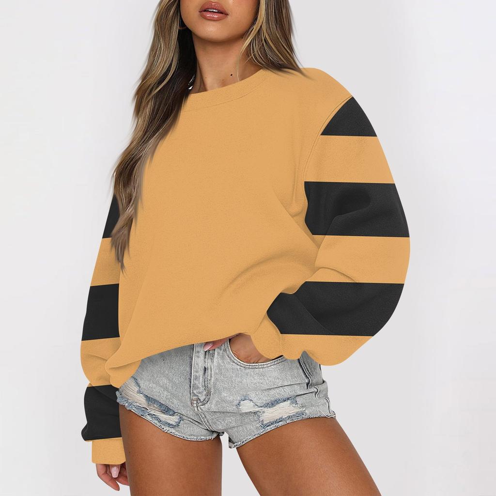 Женские осенне-зимние топы, женская толстовка с длинными рукавами, повседневные флисовые топы с круглым вырезом, свободный крой, половер