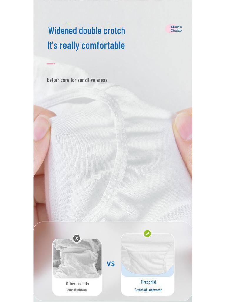 Одноразовое нижнее белье из чистого хлопка Zichu для беременных и путешествий