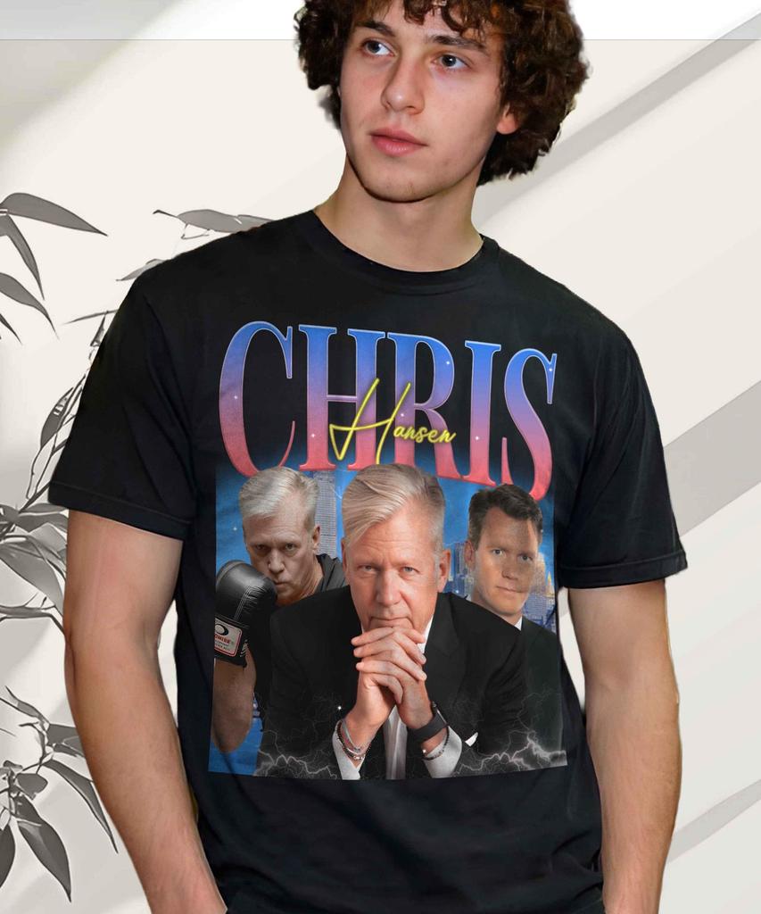 Chris Hansen T-Shirt and kids tshirt, To Catch a Predator Merchandise