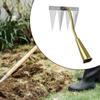 Съемный садовый инструмент для ручного прополки, ручной инструмент для рыхления почвы, тяжелые грабли для прополки сорняков