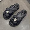 Fashion Women Summer Beach Wedges Sandals Women Heels Platform Sandals Ladies Fashion Flower Slippers Outdoor Slides Pantuflas De Mujer