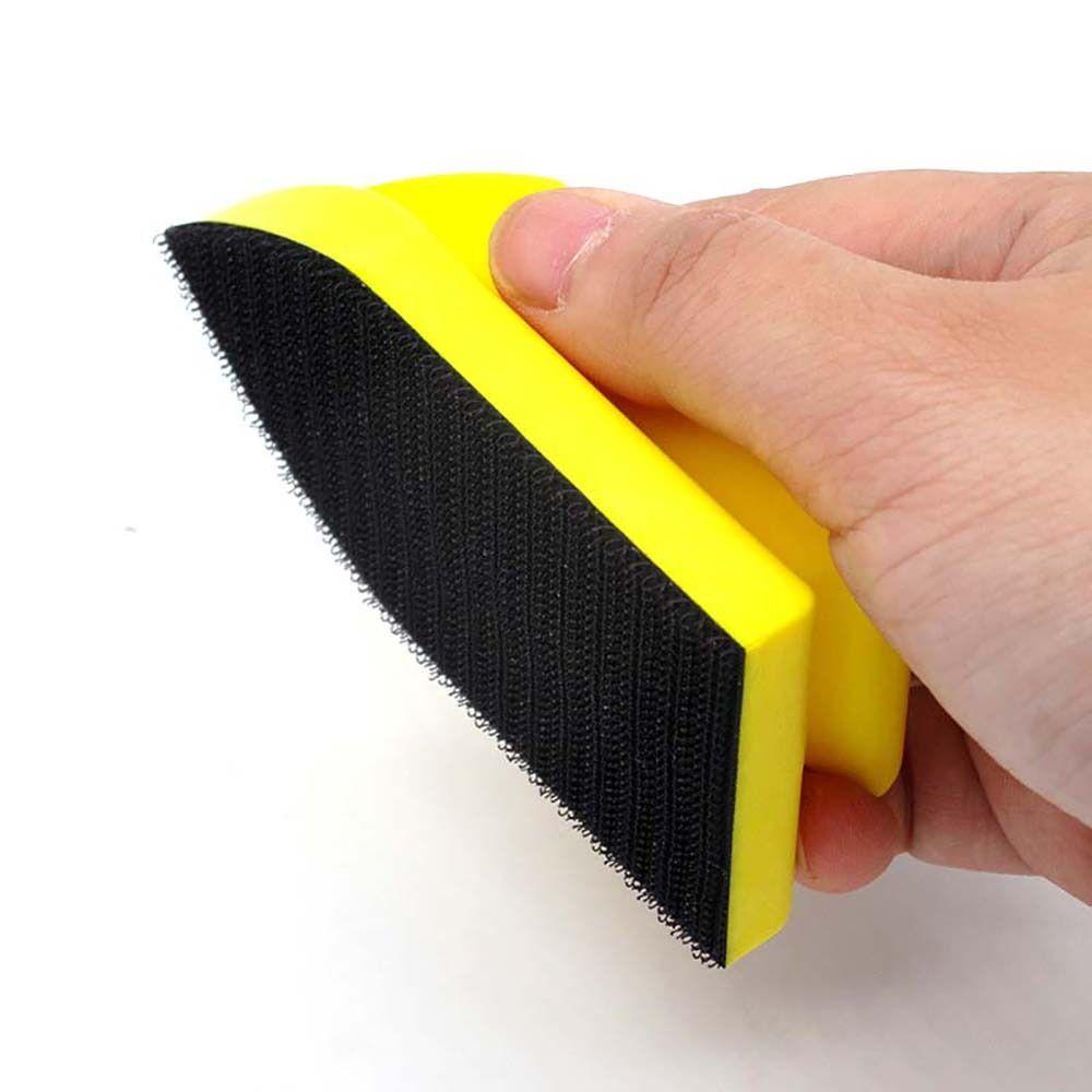 Tile Glass Hook & Loop Polishing Toos Trimming Buffing Hand Sanding Block Diamond grinding Pad