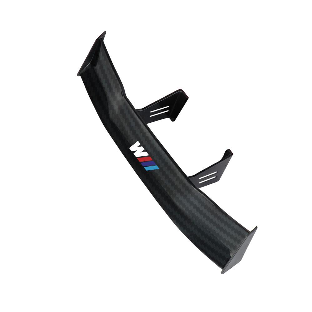 Спойлер на крышку багажника в стиле GT, под карбон, мини-крыло, маленькая модель, украшение, автоаксессуары, стайлинг автомобиля, для BMW M E46 Performance