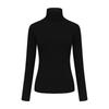 Thermal Sets Women's Knit Long Sleeve Top with High Neck, Slim Fit, Warm Casual Sweater