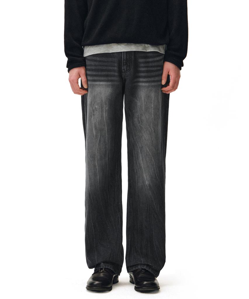 DECET Dawn Semi Wide Jeans Dcpt002Crblack2