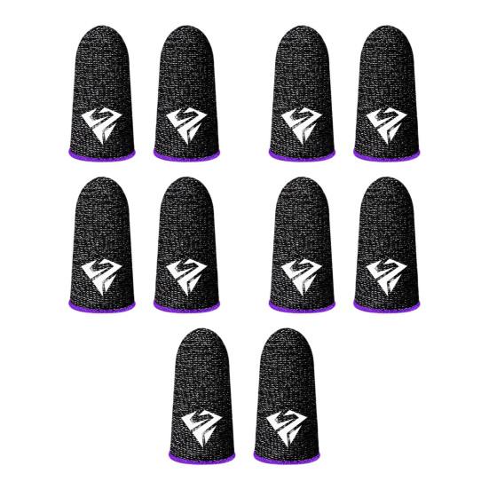 5 пар нарукавников для мобильных игр. Защита пальцев для мобильных игр. Сверхвысокая чувствительность, не царапается. Дышащие кончики пальцев. Накладки на пальцы. Перчатки для большого пальца.