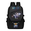 One Piece Backpack for Teens Students Large Capacity Anime Print School Bag Fashion Casual Daypack