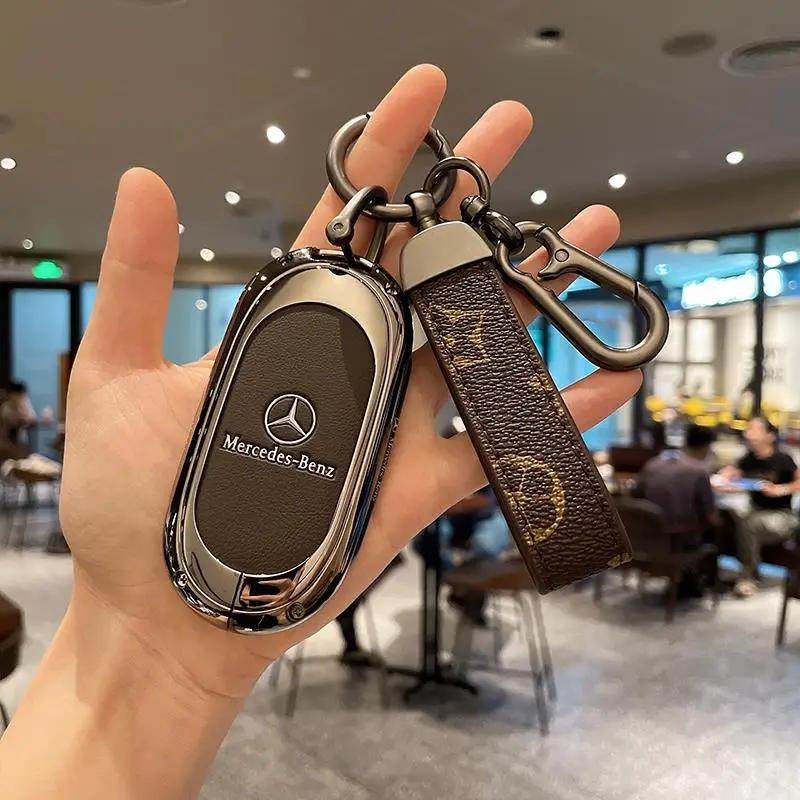 For Mercedes Benz C S Class W223 W206 S260L S350L S400L S450L S500L for Maybach S480 S580 2020 2021 2022 Car Key Case TPU Cover geu8