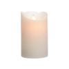 Interior LED Candle Ø7.5x12.5cm White. Warm White Light