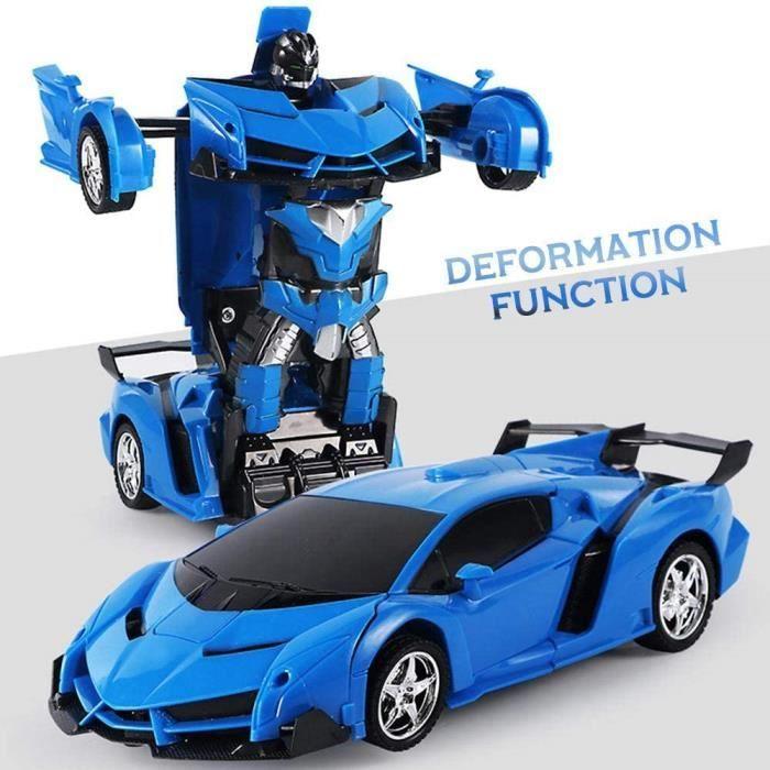 Remote Control Car - Transformers Robots In Disguise - 2-in-1 Robot - Blue - Indoor - Mixed - Child