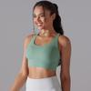 Nessaj Shockproof Sports Bra Women Fitness Yoga Tank Top Beauty Back Sports Underwear
