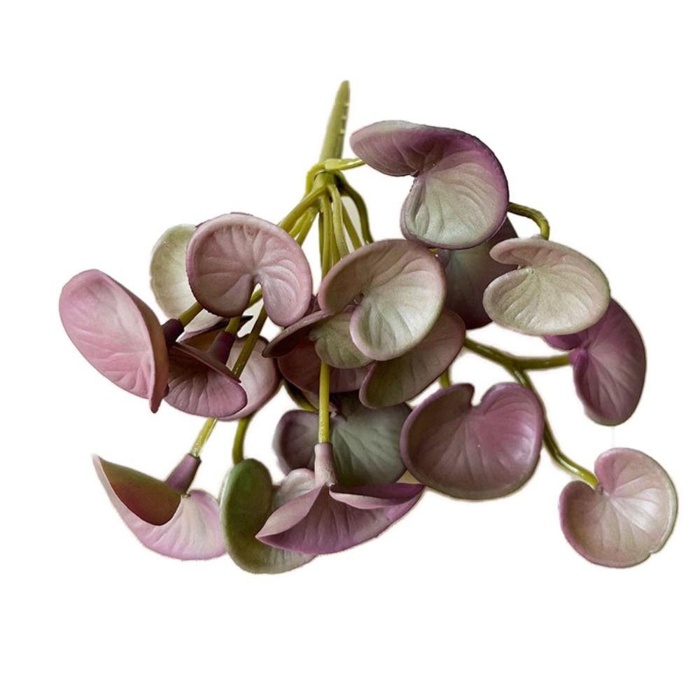 Мягкий Клей Суккуленты Листья Зеленый Симуляция Бонсай НОВОЕ Искусственное Растение Дом Офис