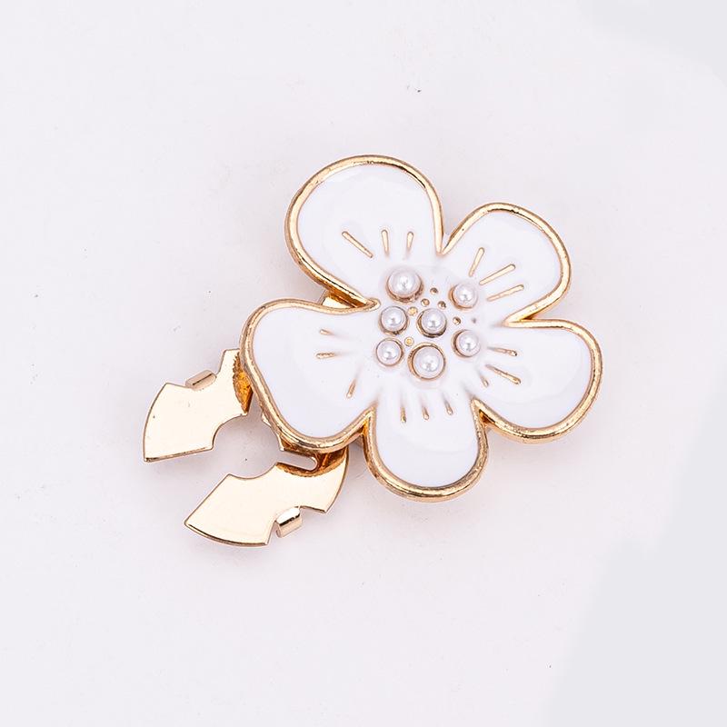 Декоративные запонки и пуговицы для воротника с цветными стразами