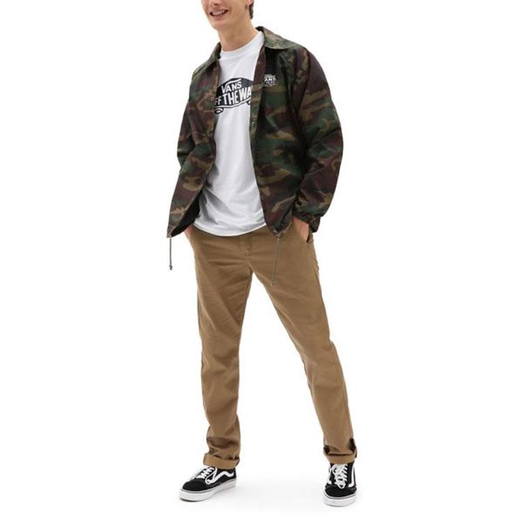 Vans Куртки Мужские Камуфляж Лацкан Умеренный Другое VN0002MUCMA