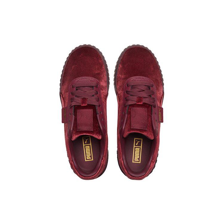 Puma Женские Cali 'Бордовый Велюр' 375837-01