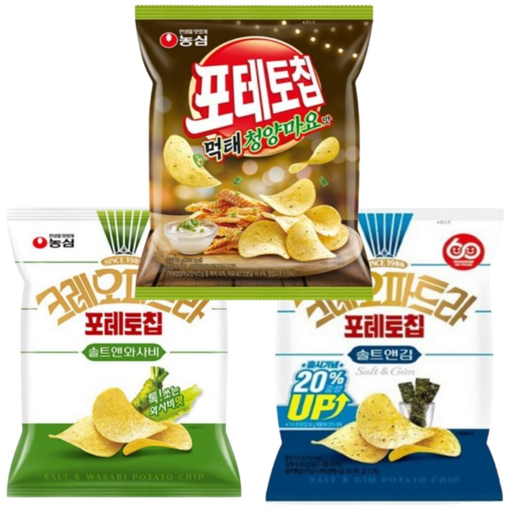 Nongshim Potato Chips 3Types