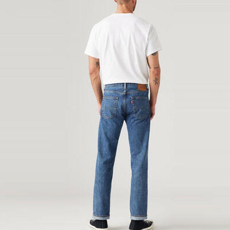 Levi's Jeans Men's Indigo Moderate Straight Fit Pants 00505-2901