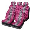Elastic Fabric Gradual Change Leopard Print Gm Seat Cover