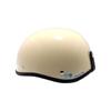 Ducktail Motorcycle SG Mark One Size Fits Most B&B BB-700 Helmet, Certified, Ivory,