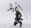 Nier Automata Bring Arts 2B & Машинная форма жизни (Набор из 2) Раскрашенная подвижная фигурка из ПВХ