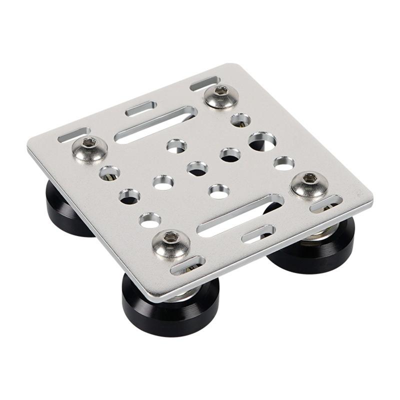 Комплект аксессуаров для 3D-принтера V-образная колесная пластина для алюминиевого профиля 2020v V-образная опорная пластина с пазом