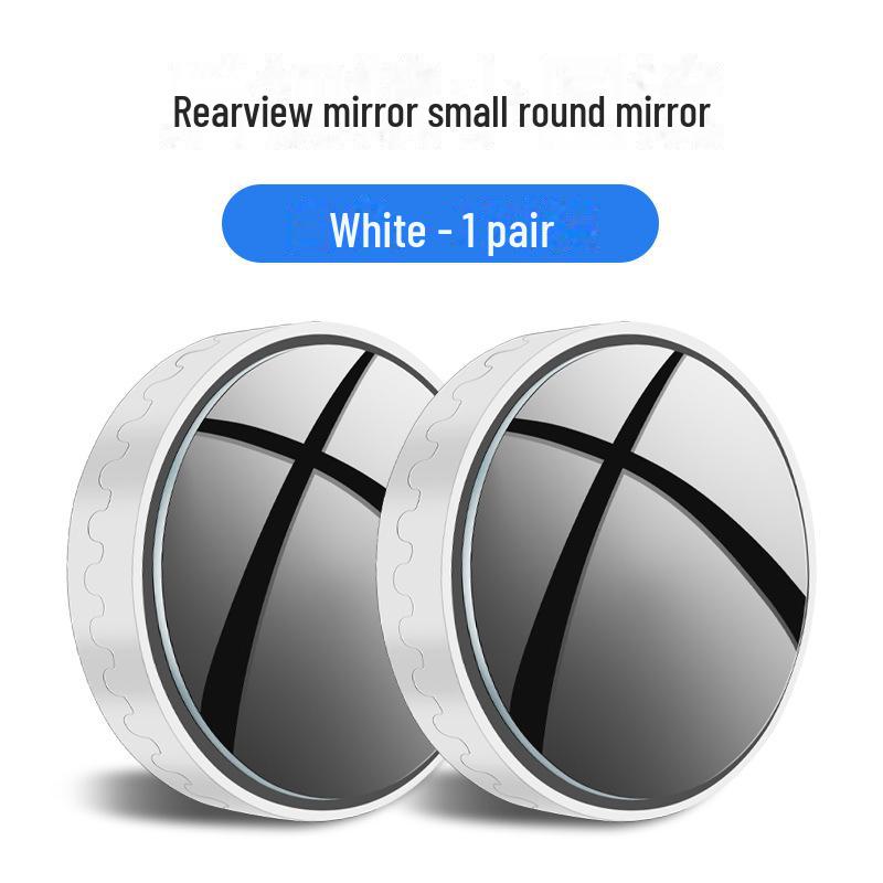 360° сверхпрозрачное вспомогательное зеркало для слепых зон с присоской для движения задним ходом