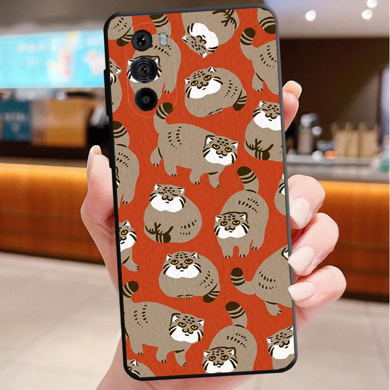 cat art aesthetic Phone Case For Motorola Edge 60 50 40 Pro 60 50 40 30 Ultra Neo Fusion Moto G Stylus G