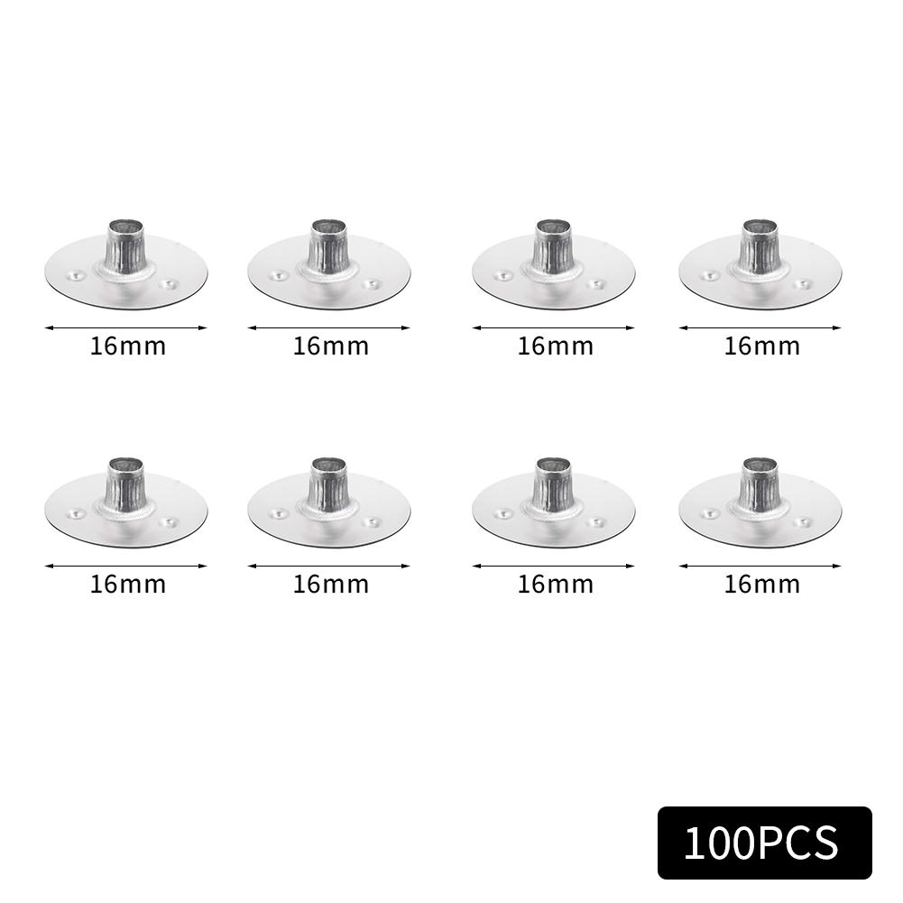 100 шт./лот, ручная работа, металлические фитили для свечей, поддерживающие фитили, основа для свечей, инструменты для самостоятельного изготовления свечей своими руками