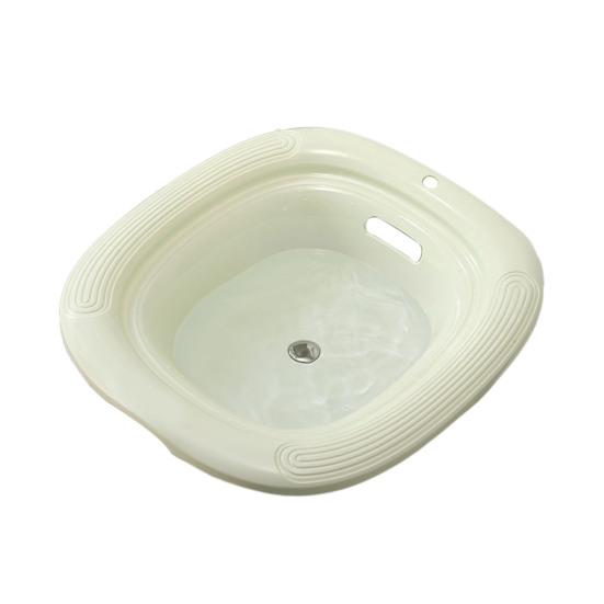 Биде Эргономичный Изогнутый Дизайн Поверхности Комфортная Ванна Слив Одной Кнопкой Нескользящий Край Раковины Физиотерапевтическое Биде