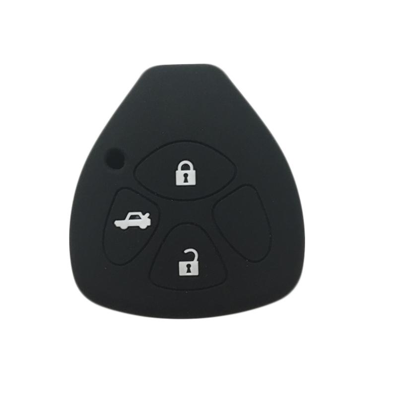 Чехол для ключей для Toyota Yaris/Vitz Auris Mk I 2007 Corolla Verso Hilux 7 RAV4 Porte Camry Чехол для ключа автомобиля Брелок 2/3/4 кнопки