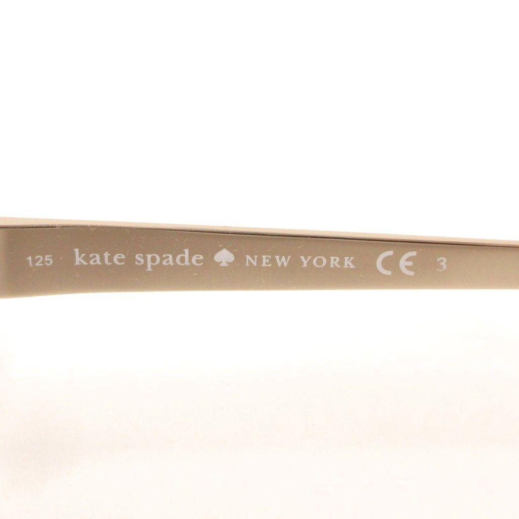 Б/у Солнцезащитные очки KATE SPADE Квадратная пластиковая оправа 5916 125 Серо-коричневый серебристый цвет Черепаховый узор /NU ECG003