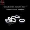 White Silicone O-ring, OD 52-70mm, Cross-section 2.5mm, Temperature Resistant, Eco-friendly