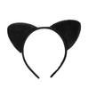Секс-аксессуары Хэллоуин Вечеринка Маскарад Киска Девушка Головной убор Черный Милый Ушки Кролика Ободок