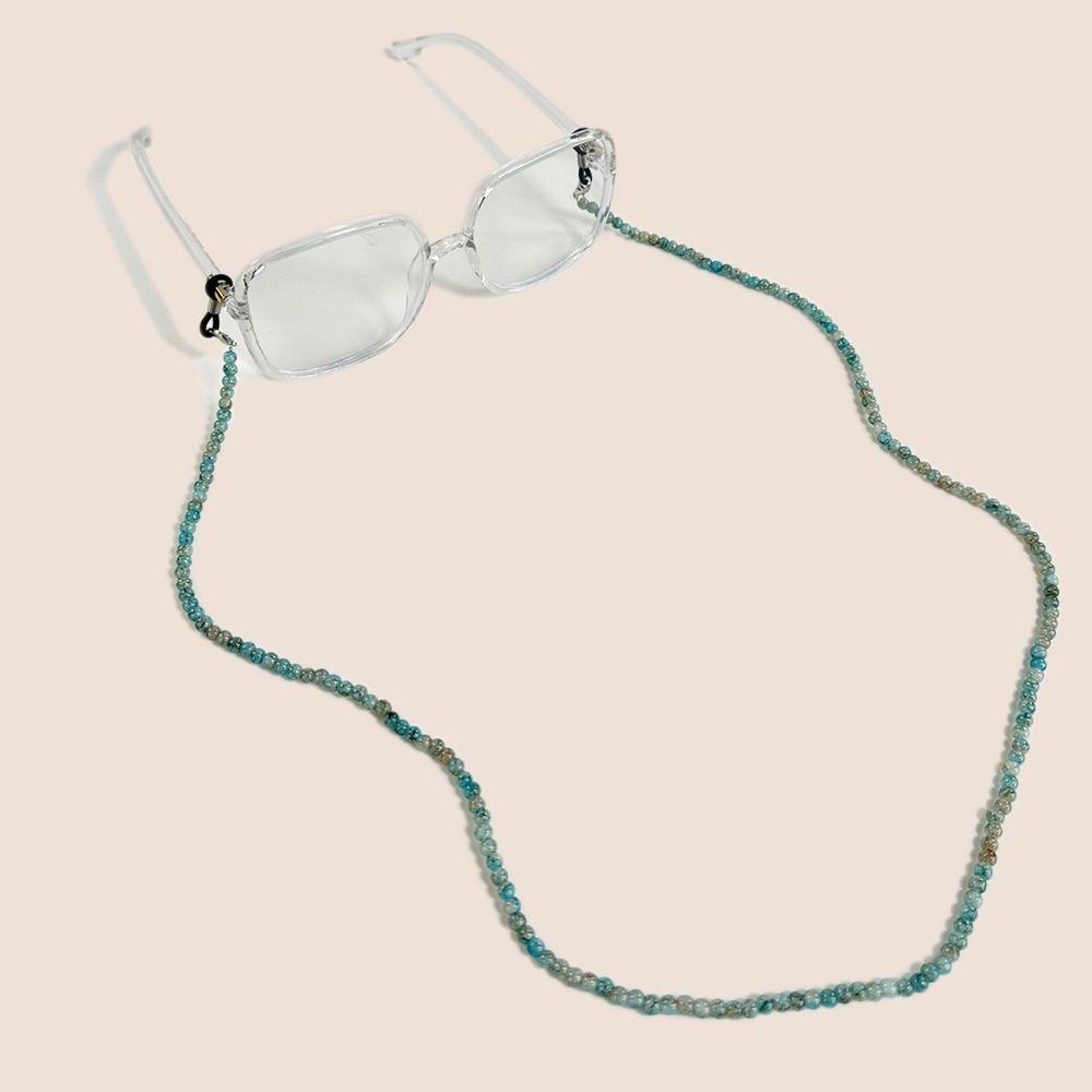 Handmade Beads Glasses Chain Colored Glass Beaded Eyeglasses Chain Glasses Hanging Rope Travel
