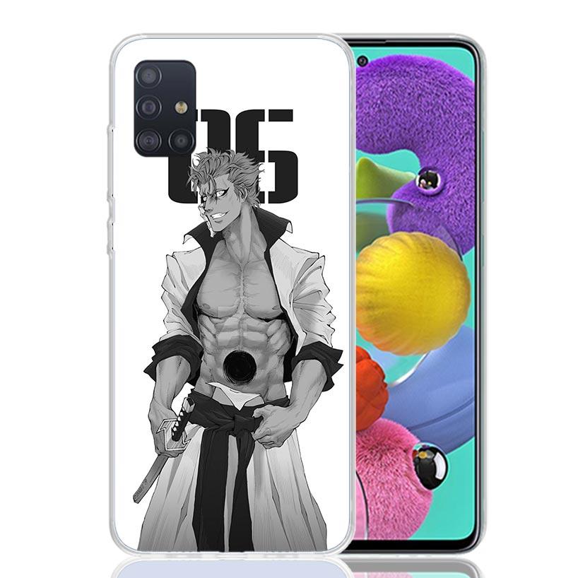 Чехол для телефона Bleach Грэммиджо 6 для Samsung Galaxy A52 A32 A22 A12 A02S A50S A30S A51 A31 AA71 Note 20 Ultra 10 S10 Plus Galaxy A52