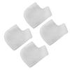 2/5 Pairs Silicone Heel Protection Pads for Women Men Wearable Heel Spur Insoles Foot Care Non-slip & Anti-wear Invisible Insole Heel Protector