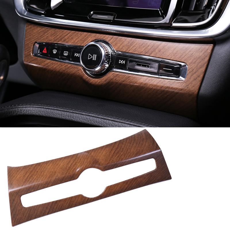 Автомобильная наклейка для Volvo xc60, панель регулировки звука, декоративные наклейки s90 v90 v90cc, пункт автомобиля