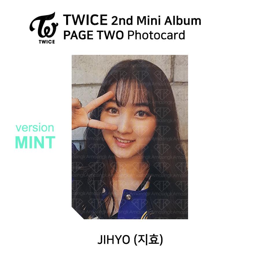 Twice 2-й мини-альбом СТРАНИЦА ВТОРАЯ Фотокарточка НОЯТНАЯ Версия