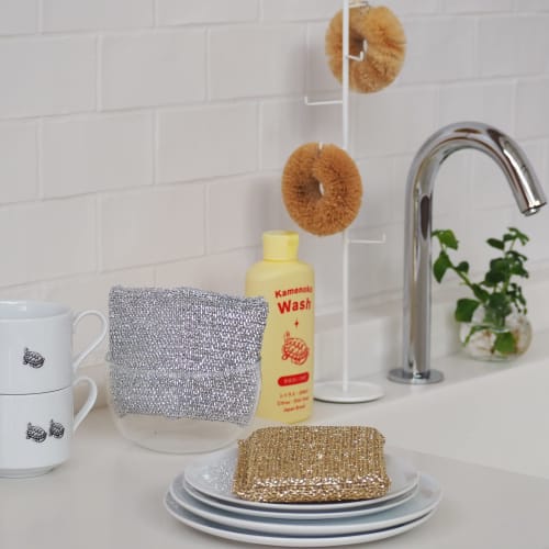 Kamenoko Tsubushi Nishio Shoten Figures, Square Gold, Set of 2