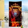 Bayern Munich Customizable Name Beach Towel Super Soft Microfiber Quickdry Fabric Portable for SwimmingBeachCamping Travel Beach AccessoriesGym
