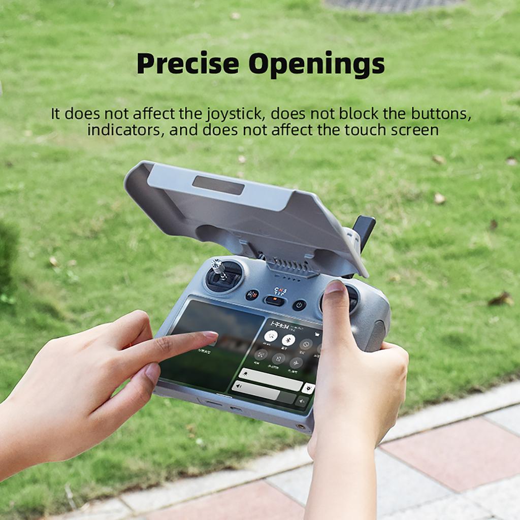 Comfortable Viewing Experience with Sun Hood for MINI 4PRO/AIR3 Remote Controller Sunshade Protect Screen Accessory