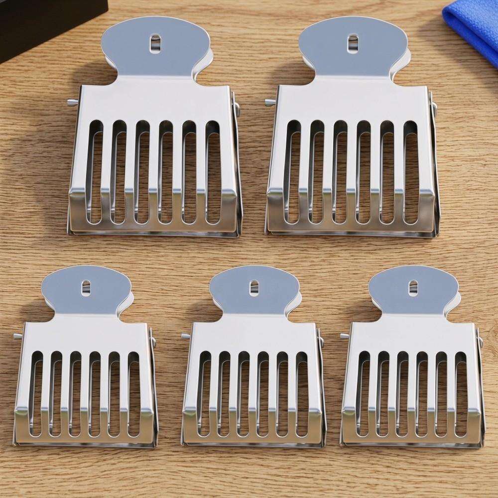 5pcs Durable Queen Bee Catcher Silver Queen Bee Cage Easy to Use Queen Bee Clip Apiculture