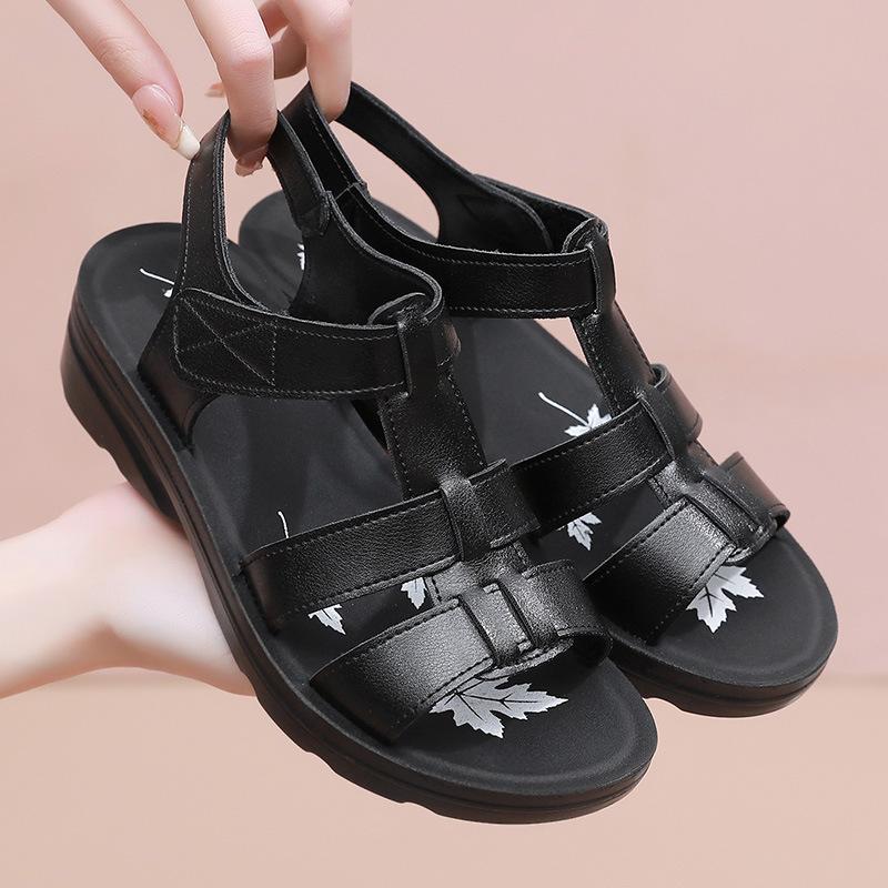 Women Sandals New Summer Shoes Woman Sandals for Wedges Sofr Sole Chaussure Femme Casual Gladiator Platform Shoe Mother Sandales