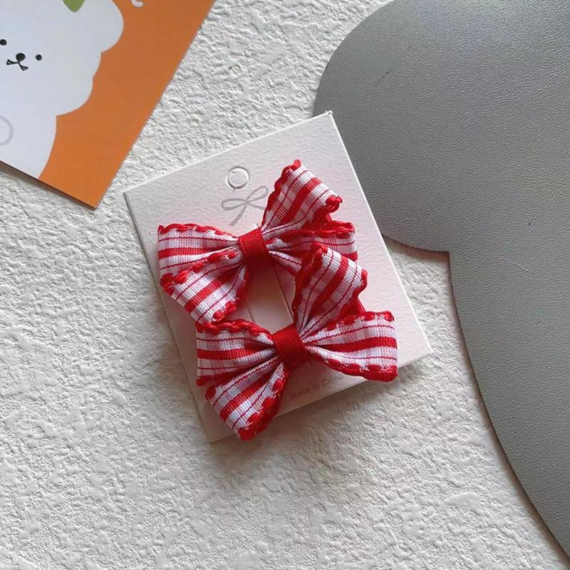 Фиолетовые милые заколки для волос с бантиком, аксессуары для волос для маленьких девочек, красные заколки для девочек, детские заколки для волос, детские заколки для волос, подарки