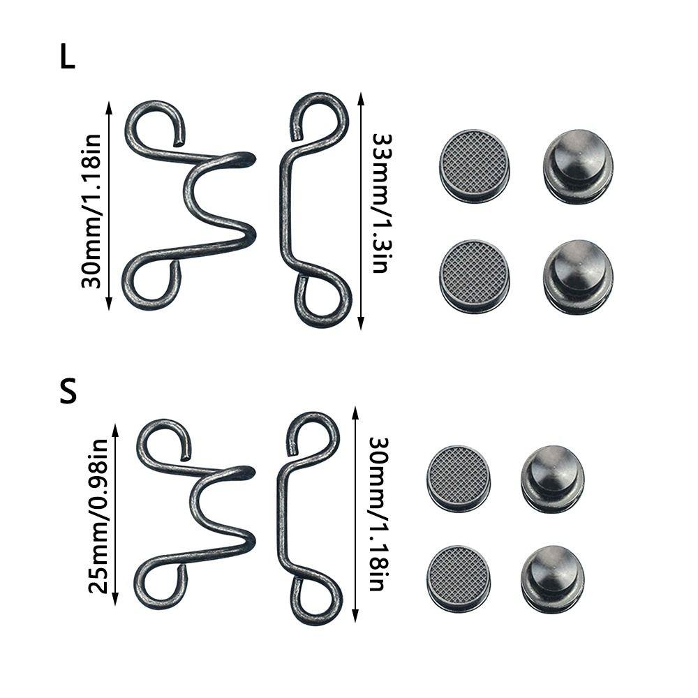 No Sewing Required Adjustable Button Pins Button Clip Pant Waist Tightener Pant Waist Buttons