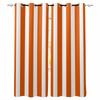 Полосатые оранжевые плотные шторы для гостиной спальни с принтом для оформления окон, шторы для домашнего декора