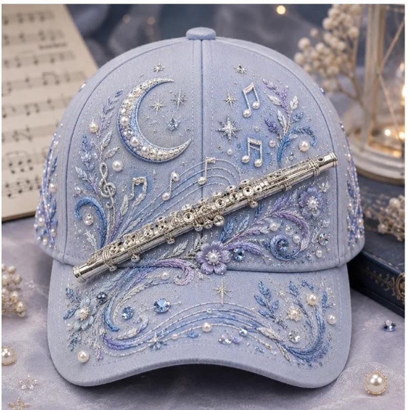 New D Digital Printing Butterfly Baseball Cap Morning Garden Adult Cap Peaked Cap Pastoral
