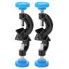 2pcs Large Laboratory Cross Clamp Holder Rod Stand Rack Claw Clip Grip Support