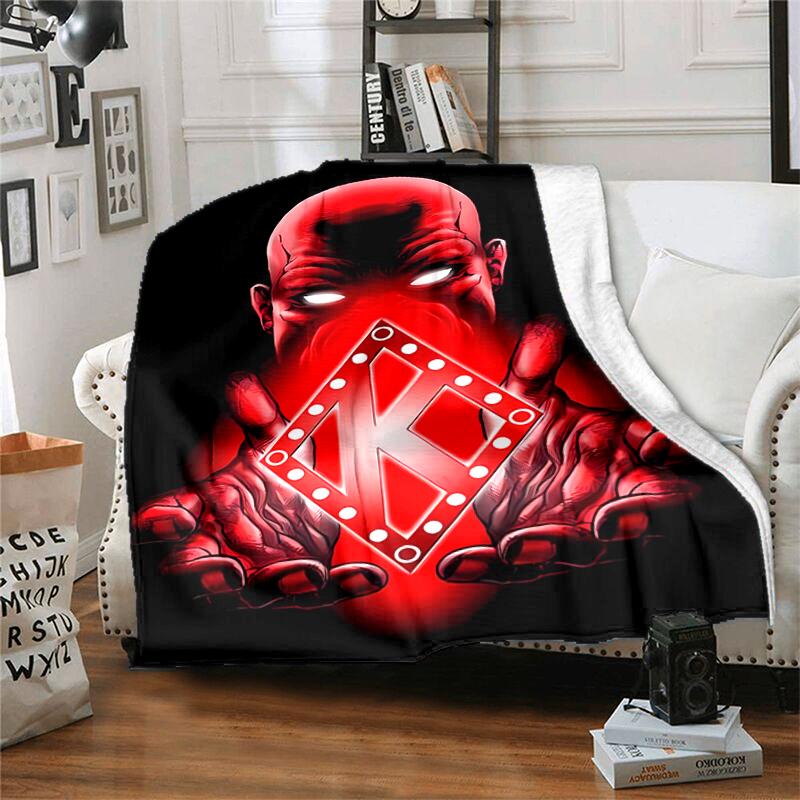 1pc Blanket Kappa Alpha Psi Print Design, Lightweight Blanket for Sofa, Bed- Soft &Warm, Gift for All Seasons like Christmas, Halloween