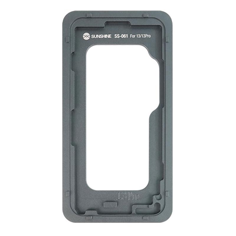 SS-061 IP Series LCD Screen Positioning Mold for iPhone 6-14 Pro Max,Aluminum Alloy OCA Laminating Mould Repair Tools
